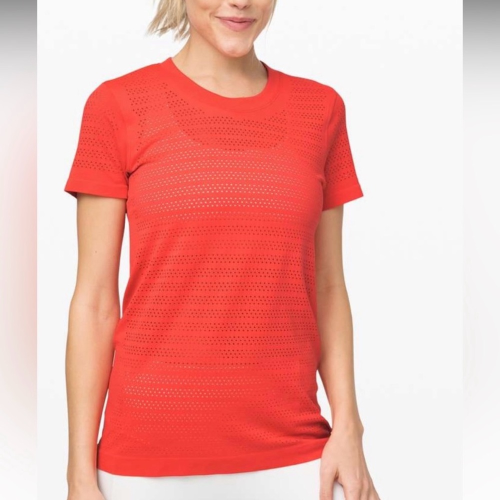 Lululemon thermal workout top size 8